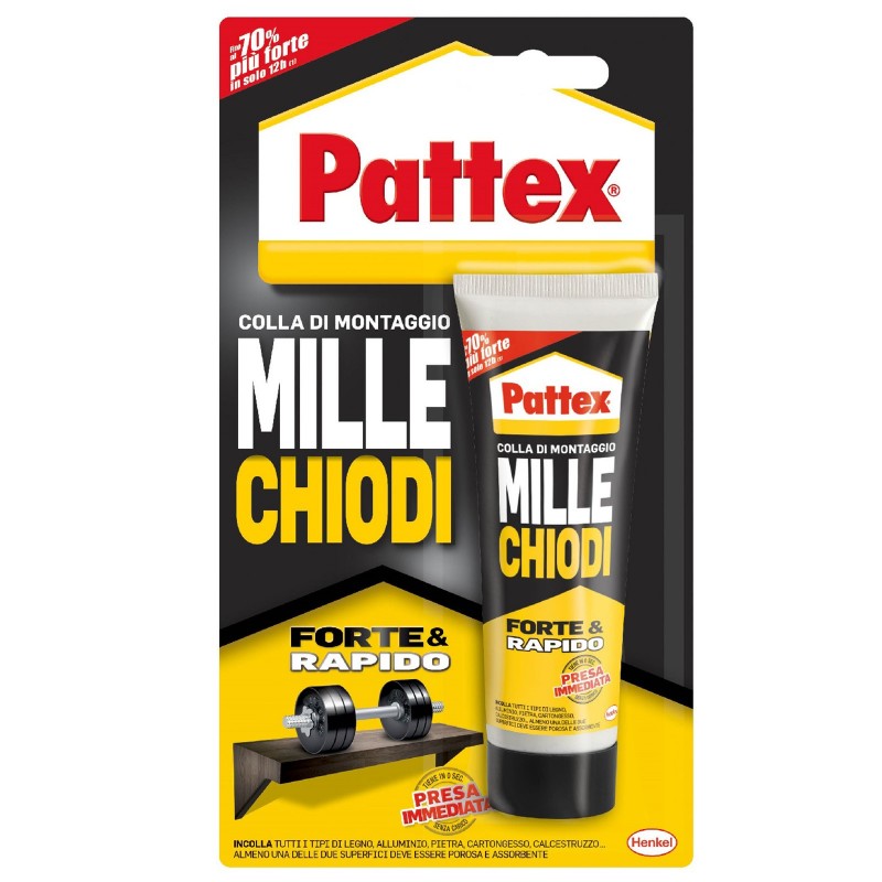 MILLE CHIODI FORTE & RAPIDO PATTEX