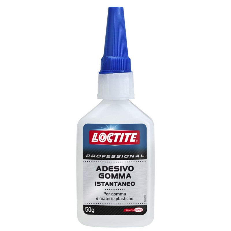ADESIVO GOMMA LOCTITE istantaneo 50g ADESIVO GOMMA LOCTITE istantaneo 50g