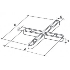DISTANZ.T 2MM BUSTE 200PZ (50)