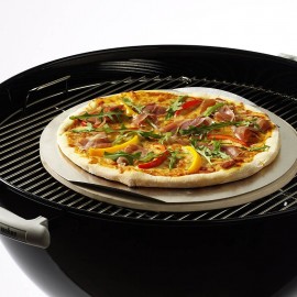 Pietra refrattaria O 36,5 cm rotonda per pizza per barbecue a carbone