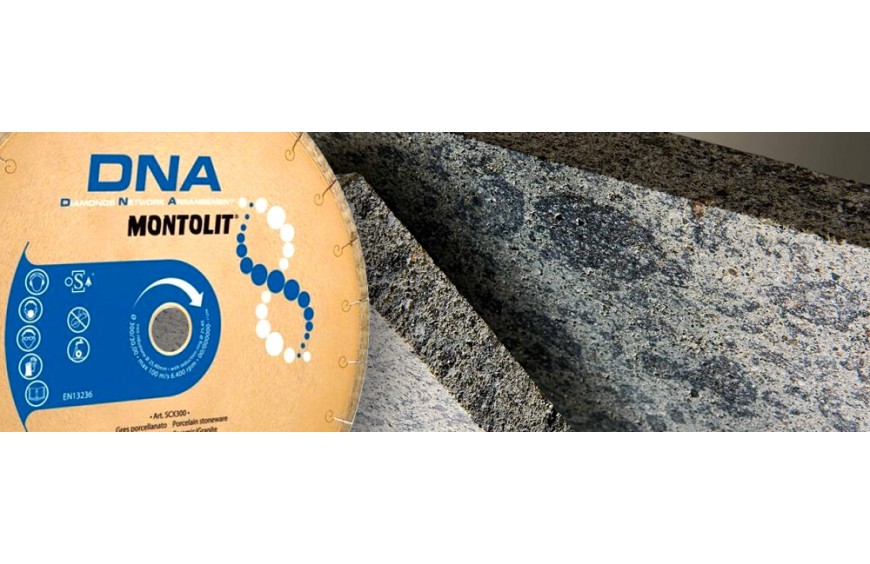 Disco diamantato DNA Sector per la lavorazione della pietra